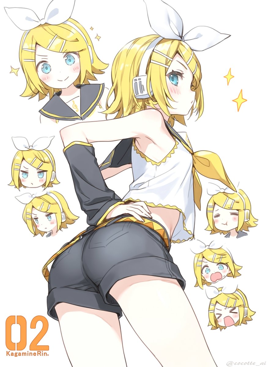 #鏡音リン　🧡🧡🧡