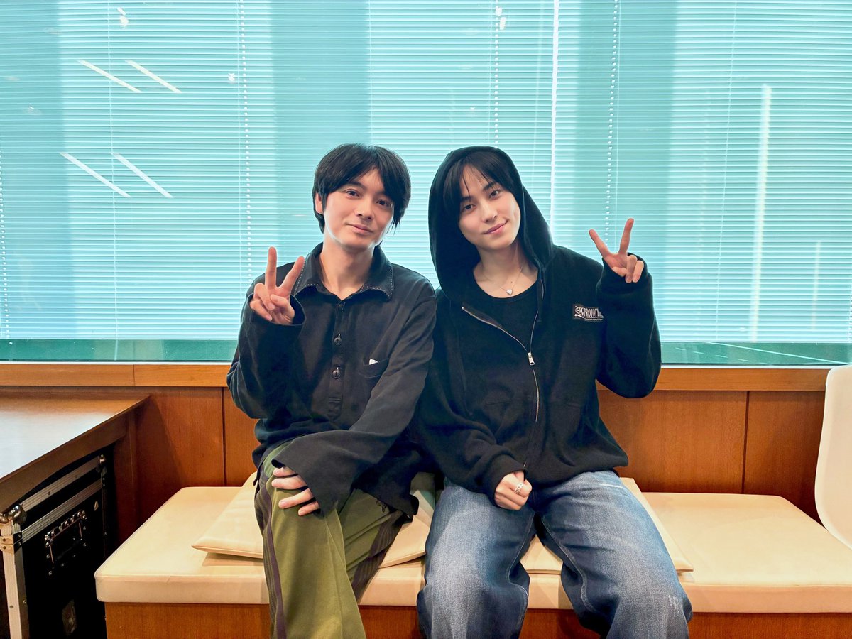 この度は虎杖悠仁役、声優の榎木淳弥さんがMBSラジオ「&amp;TEAM TAKIのTAKIがキタ！」に遊びにきてくれました^ ^
僕も呪術廻戦の大ファンとして色々聞けてとても有意義な時間になりました！🥰
それ以外にもちょっとした無茶振りもしてもらったり笑
榎木さんー！ありがとうございました笑！