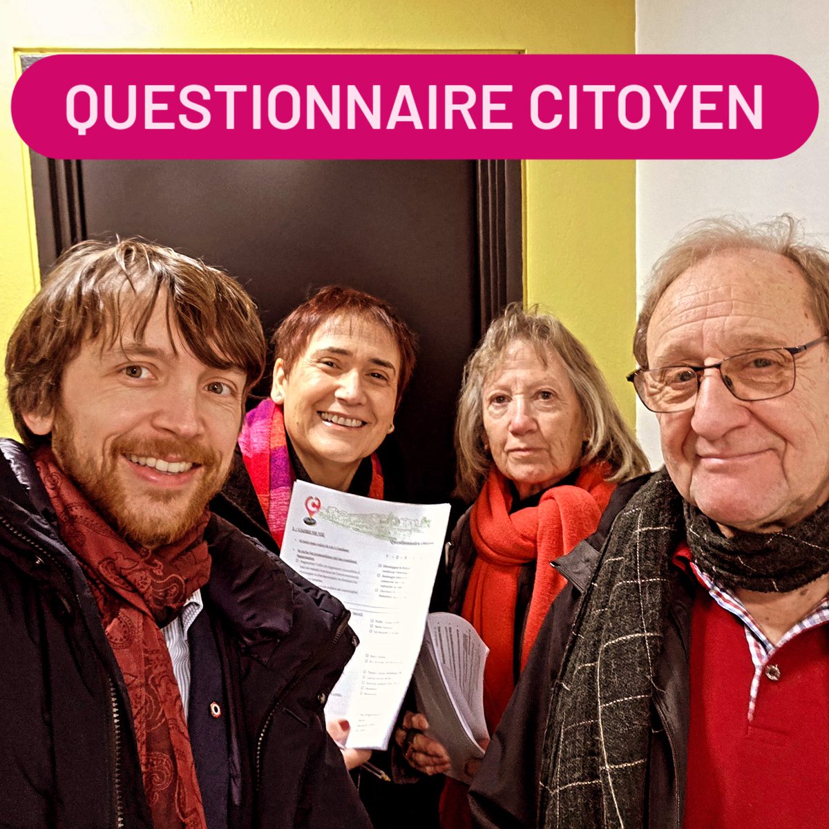 Vœux de nouvel an et échanges très chaleureux ce matin en porte à porte à #Conflans. Toutes et tous engagés pour que chaque Conflanais, chaque Conflanais ait accès aux services de la ville.