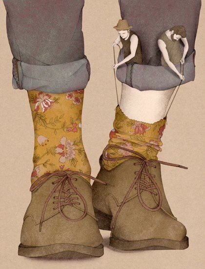 Cute illustrations by
Nadar  Sharaf 
Spanish artist 
Her work has been used in magazine and book publications 
She lives in Madrid