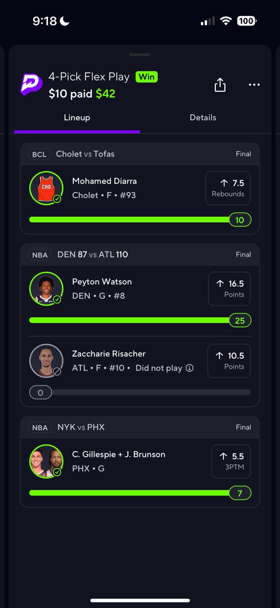 DM me for details on plays #PrizePicks