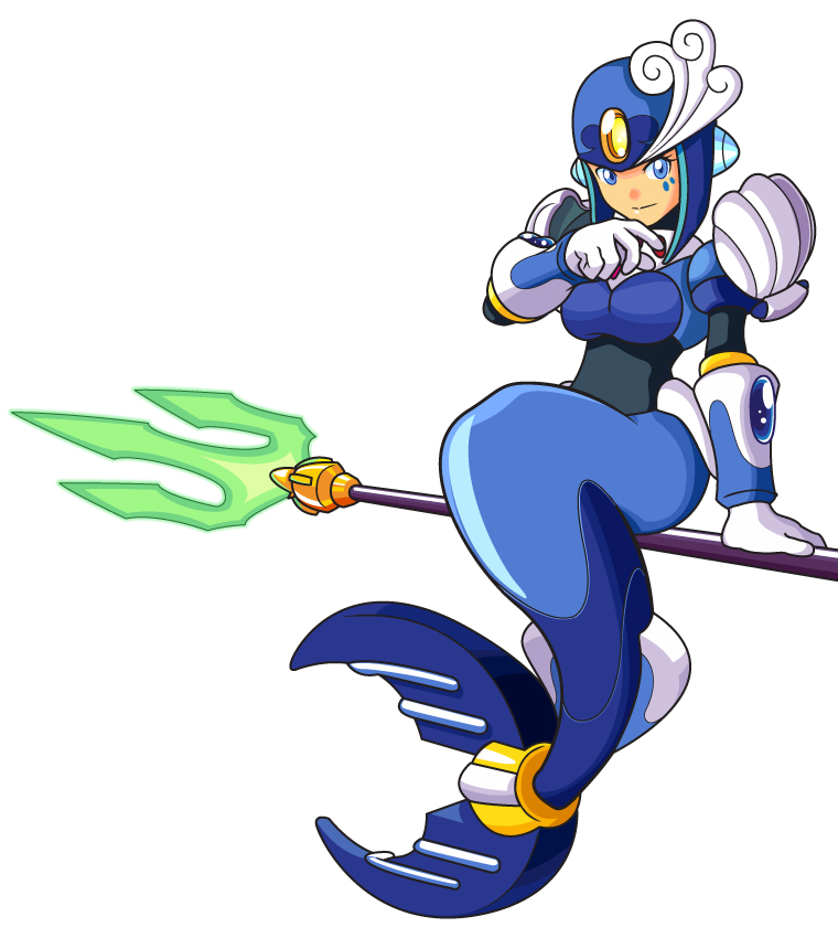 舊作品：洛克人9 頭目精緻化 - 水花女