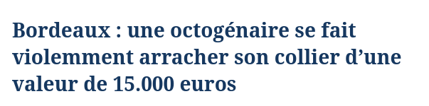 caligans's tweet image. Mais il y a tant que ça de vieilles avec des centaines de milliers d'€ de bijoux sur elles ?!