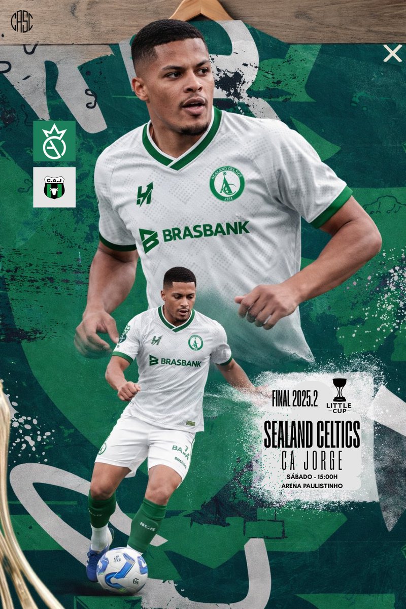 10 de Janeiro de 2026.
Hoje é dia de entrar pra história, dia de gritar "é campeão". 
Vamos juntos pela #LittleGloria, Celtics. ATÉ O FIM.

#CASCxJOR #AlviverdeImponente