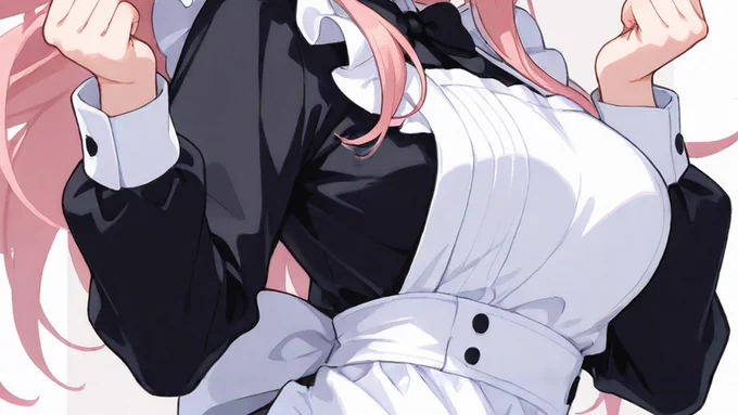 タップで縦になるかもしれないメイドさん