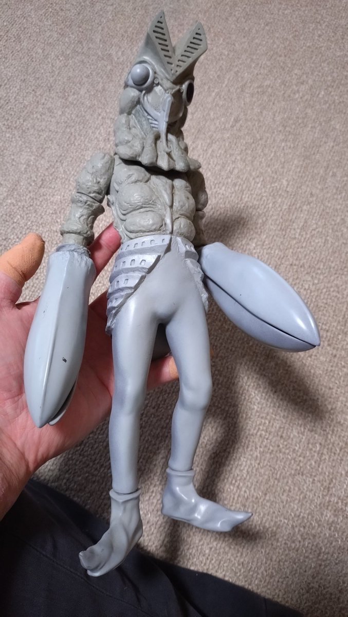 ファレホコンに、バルタン星人での参加は諦めました。本体ギリギリ30