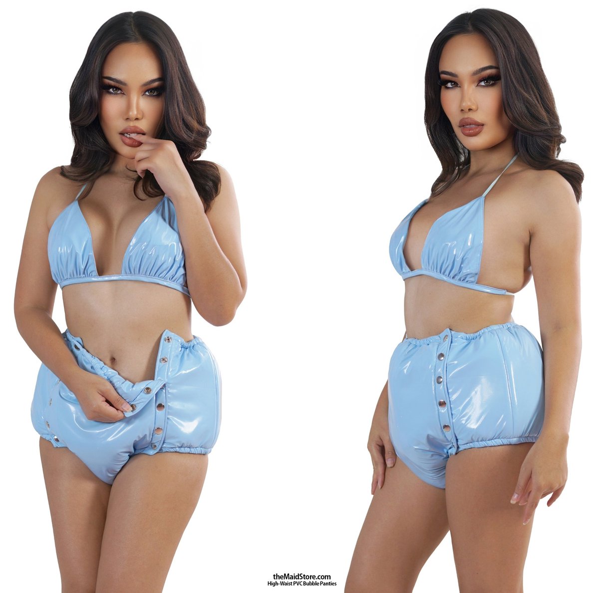 DominatrixStore's tweet image. High-Waist PVC Bubble Panties. #abwear #pvcpanties #sissylingerie #sissyfantasies #sissysub #sissylingerie #sissyclothing #sissywear