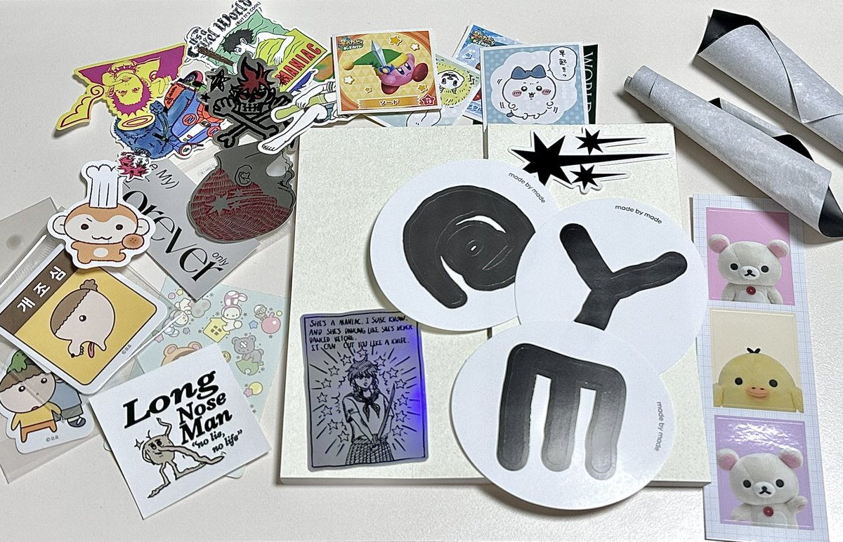 samachive's tweet image. 다이어리 표지 꾸며야 하는데 10+ａ일 미루다가 지금 펼쳣슨..