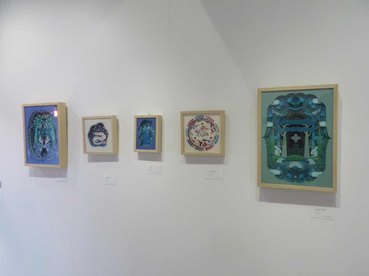 サロンモザイク　「サロンモザイクのコウゲイ考現学1」　作家：アワジトモミ、北直人、riya、吉田ショウヘイ、井上真利、カサハラユーコ