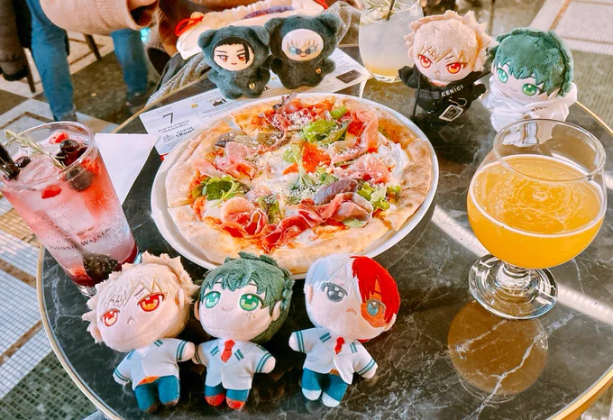 gueさんとイカちゃんと原稿お疲れ様&原稿がんばりましょう会をしました