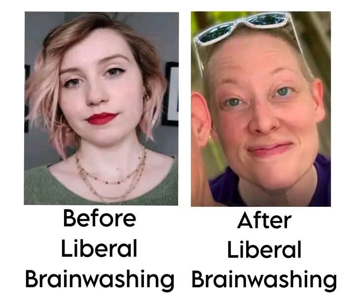 Real_Ames's tweet image. Even tho it is.... it doesn't  even look like the same person.    Liberalism corrodes the vessel that it is kept in... from the inside out.
