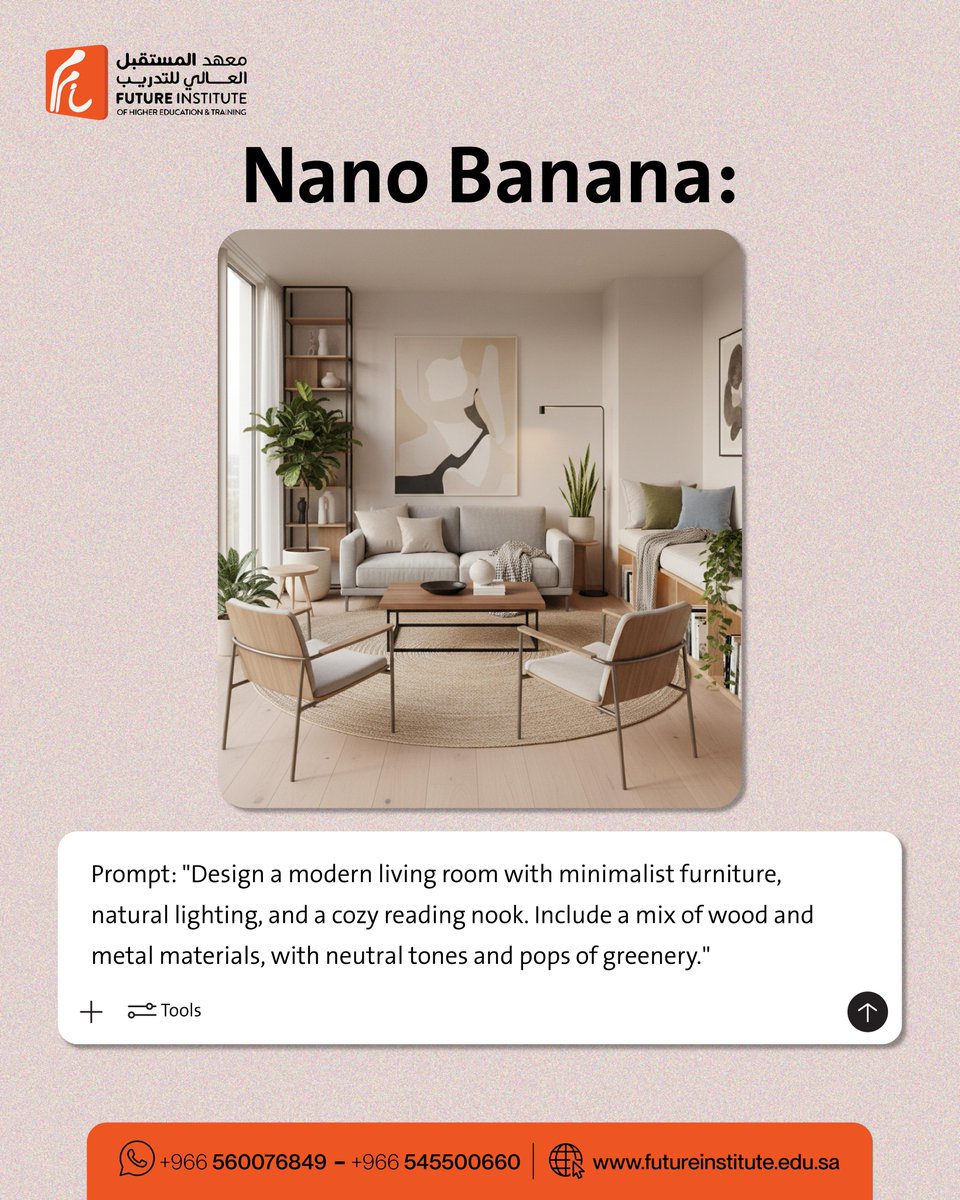 FutureIL's tweet image. شاهد كيف تختلف التصاميم من منصة لأخرى😯🤯
اختبرنا نفس البرومت على 6 منصات مختلفة، والنتائج كانت مذهلة

📩جربها الآن وشاركنا رأيك في التعليقات

#AI #ArtificialIntelligence #DesignChallenge #Sora #Freepik #Midjourney #Krea #NanoBanana #Firefly #DesignTest