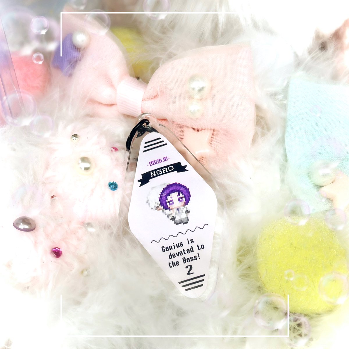 hibiki_purple's tweet photo. #天才はBOSSに一途2 のぬいコレ！2にて準グランプリを頂きありがとうございました☺️
素敵な記念品を頂いたので、入賞した写真に写っていたぬいたちに進呈させて頂きました🖤💜
素敵な企画に参加出来て幸せでした
改めまして、主催者様・見て頂いた皆様、ありがとうございました✨ https://t.co/D7Rw6IrzUG