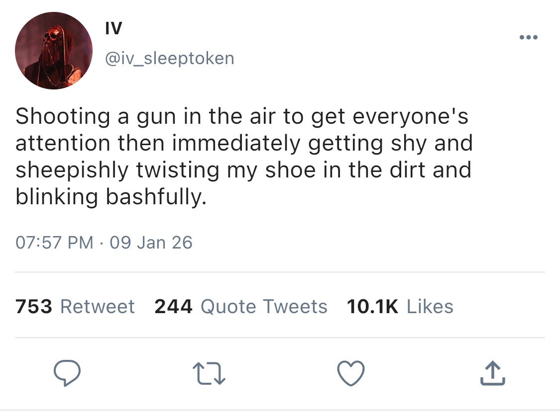 incorrect sleep token tweet media