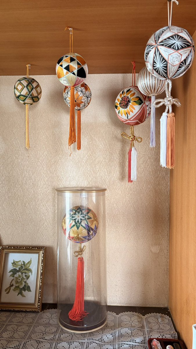 祖母の作った鞠も可愛いから見てほしい