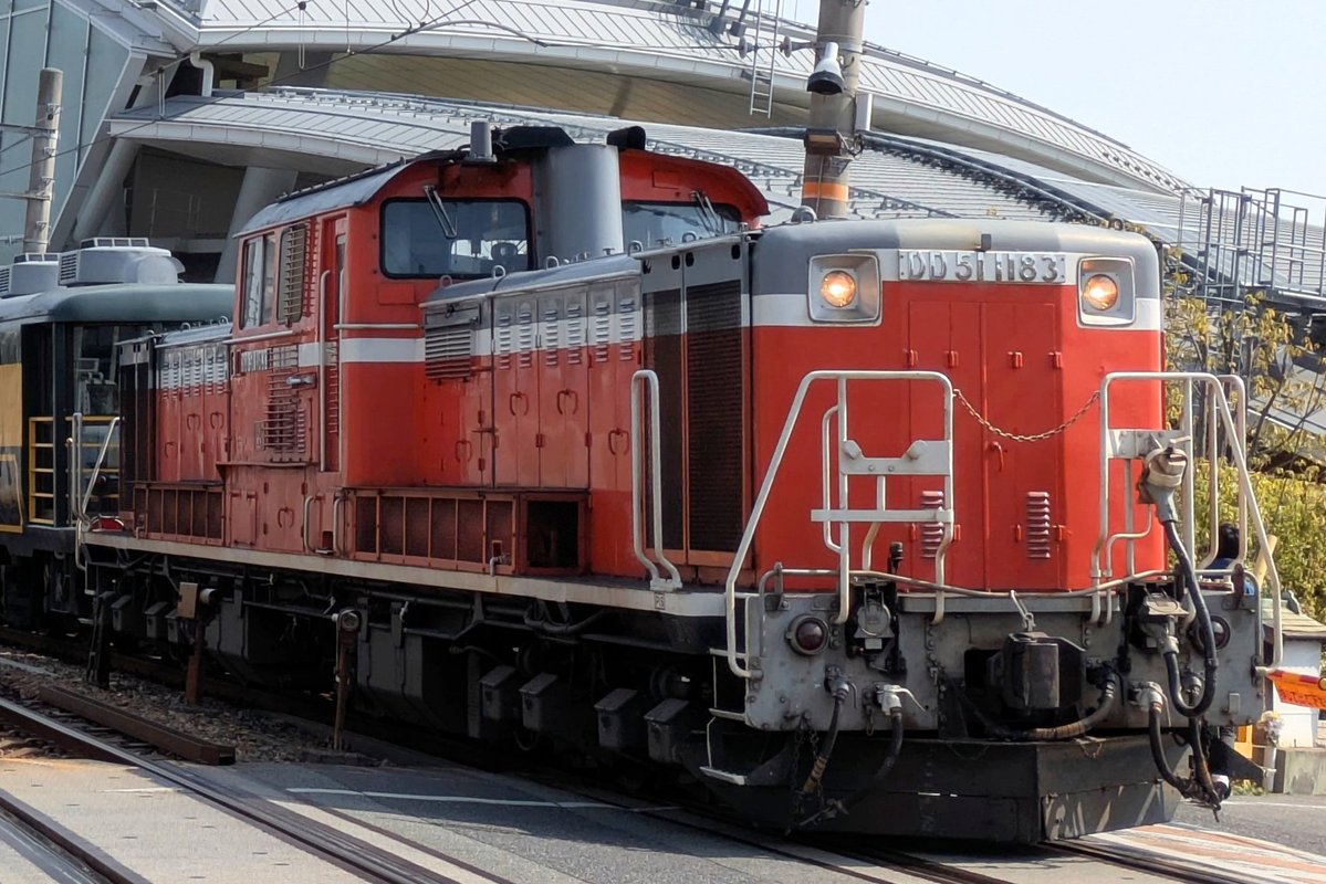 宮原所属のDD51全5編成 DD51-1109 DD51-1183 DD51-1191 DD51-1192 DD51