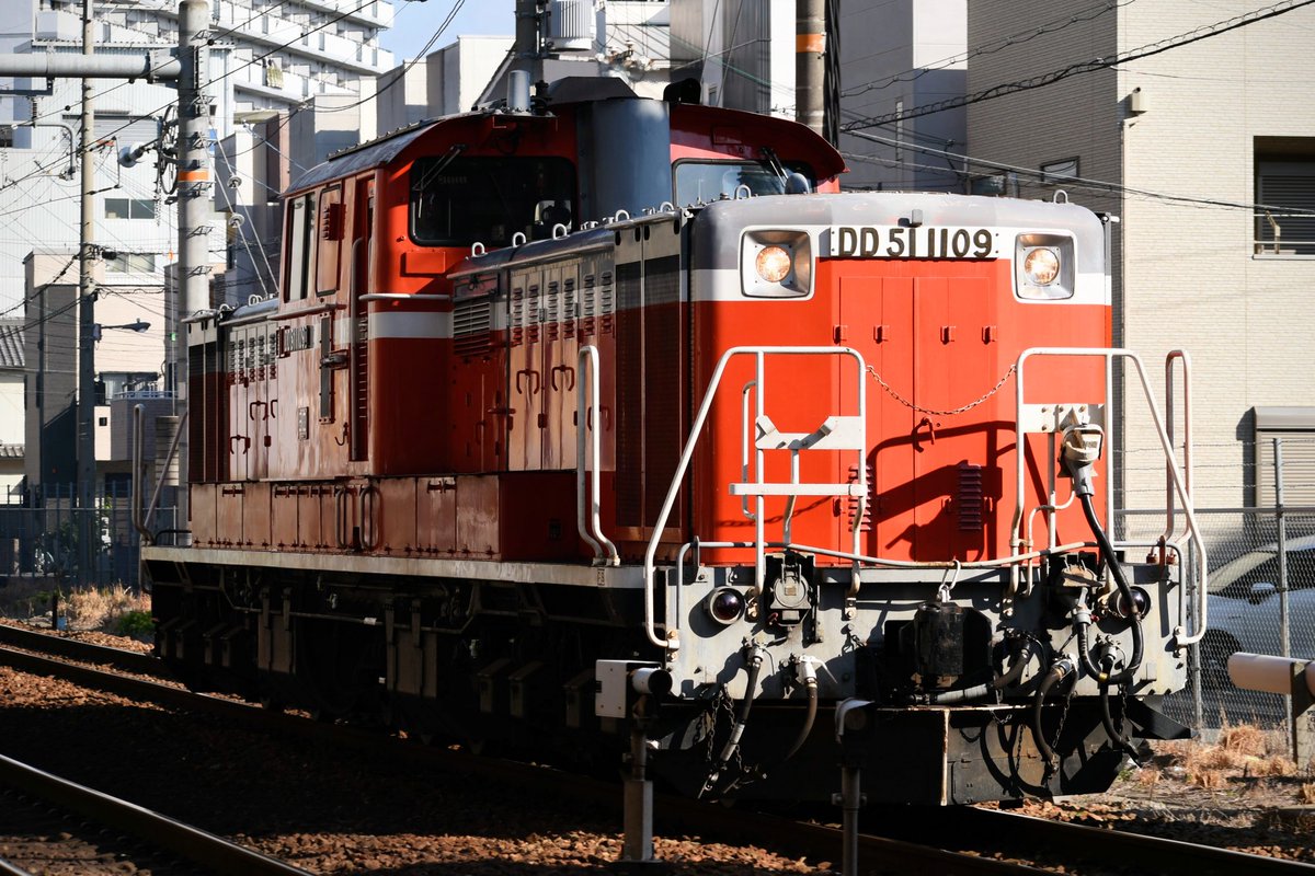 宮原所属のDD51全5編成 DD51-1109 DD51-1183 DD51-1191 DD51-1192 DD51