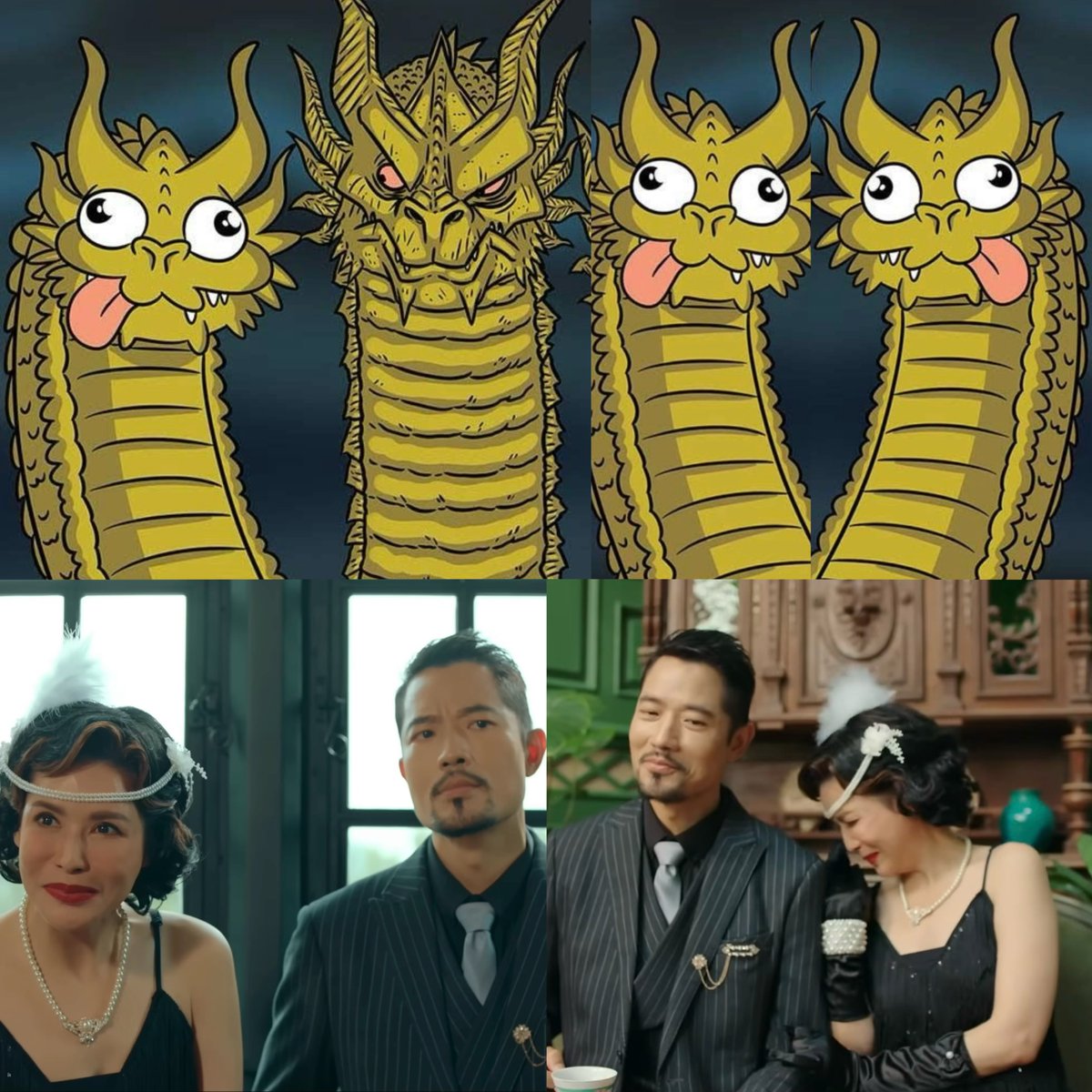 floofandfin's tweet image. — #MeAndTheeSeriesEP9 

What we thought:                        What they are: