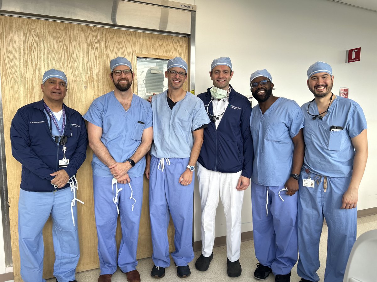 moeltemamy's tweet image. Great hosting our former fellow and now @UCSDHealth faculty Dr. Glenn Wakam, with Drs. Justin Parekh and Jared Forrester, observing 2 #robotic #kidney #transplants. 
Excited to collaborate as they launch their robotic transplant program 🚀🦾 
@CleClinicUro @amjtransplant