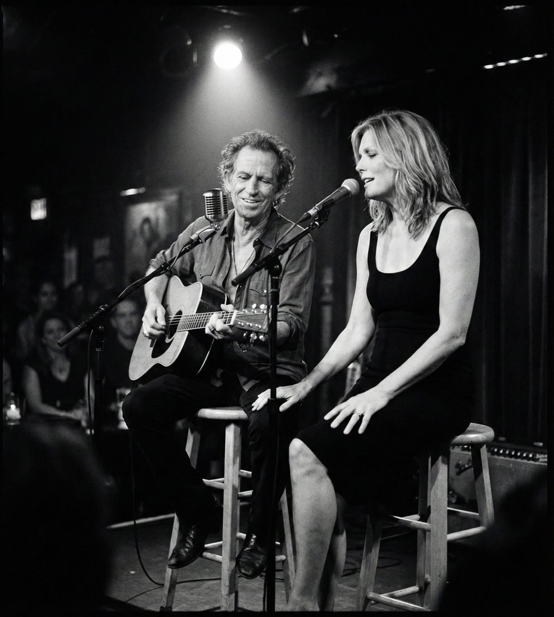 Anything Goes: Keith Richards and Patti Hansen – Photos – Vogue | Vogue, image size:1077x1200