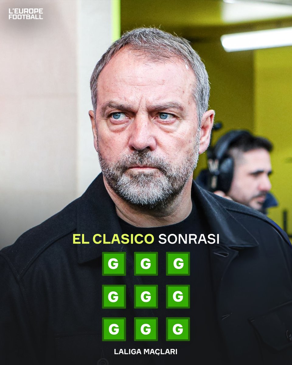 Hansi Flick, El Clasico mağlubiyetiyle puan farkının 5'e yükselmesinden sonra "Size söz veriyorum, daha iyi bir Barcelona izleyeceksiniz." demişti.

🔥 Barcelona, o maçtan sonra LALIGA'da çıktığı 9 maçın hepsini kazandı ve 4 puan farkla liderlik koltuğuna oturdu.