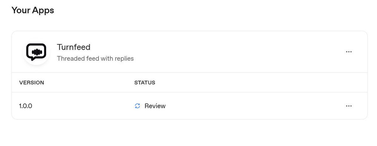 Turnfeed's tweet image. Day 15 of waiting until Turnfeed is an app on ChatGPT