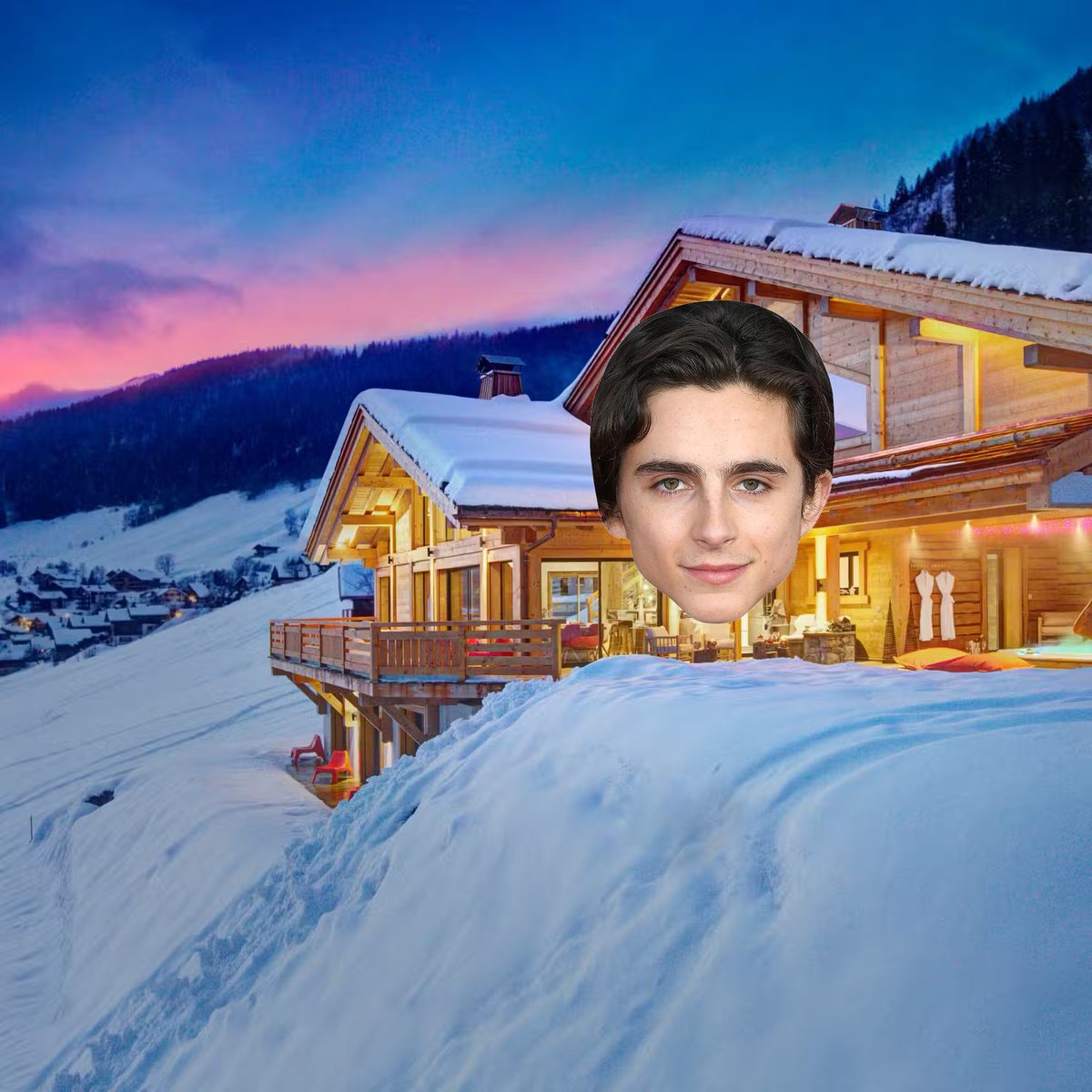 CokedUpHo's tweet image. Timothe. Chalet