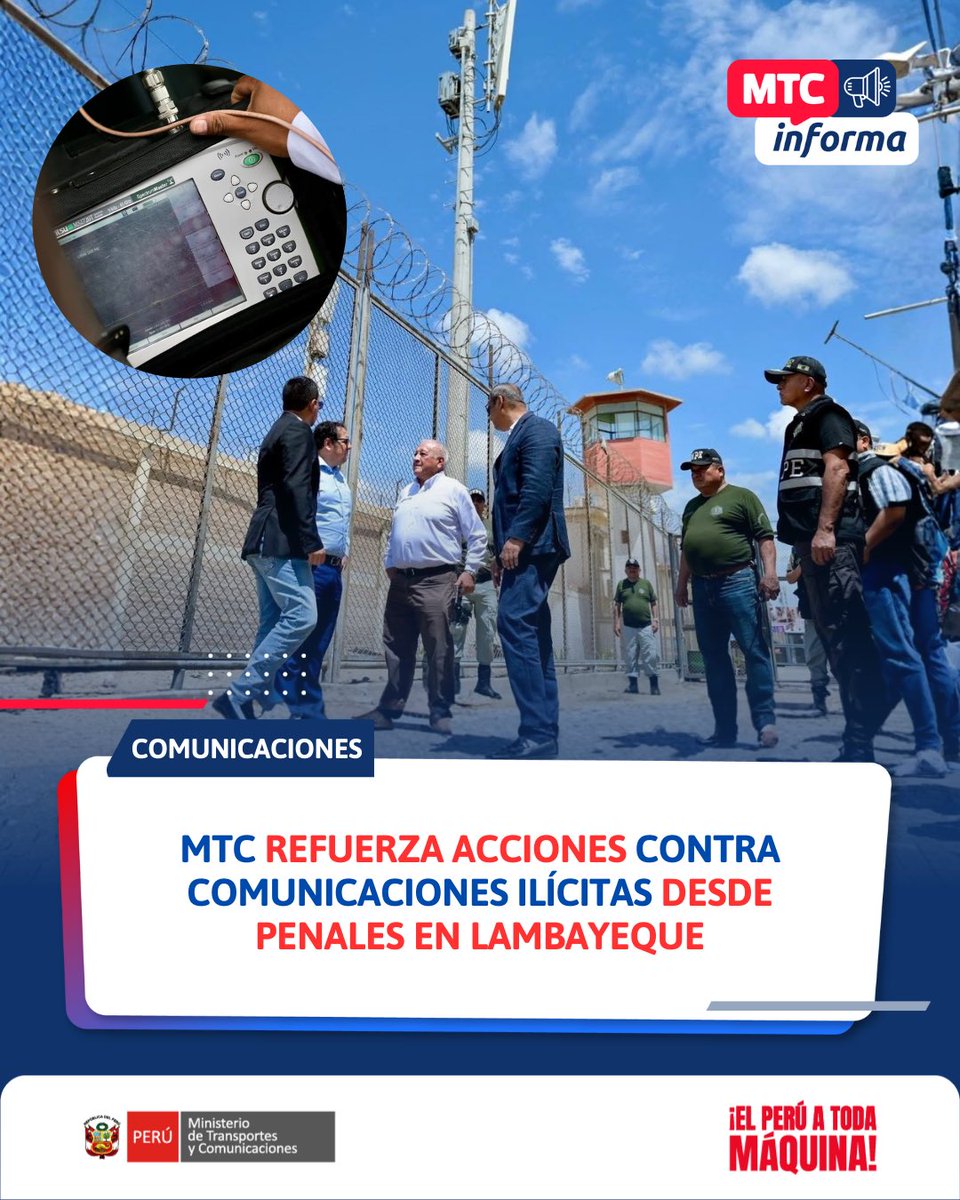 Ministerio de Transportes y Comunicaciones tweet media