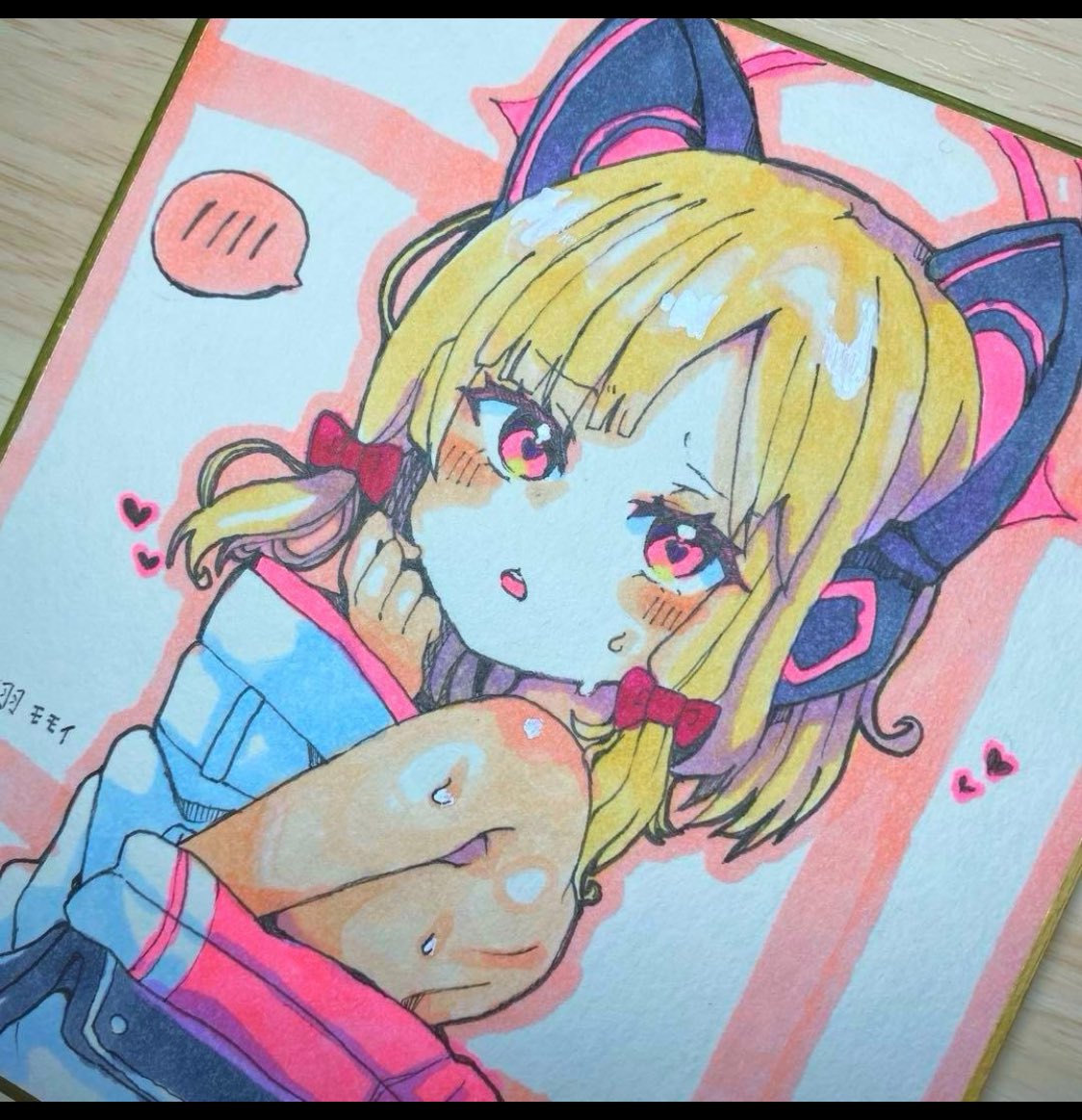 モモイとミカの色紙描けました!
良ければお願いします!
(URLはミカ)

https://t.co/7F60BcUqOT 