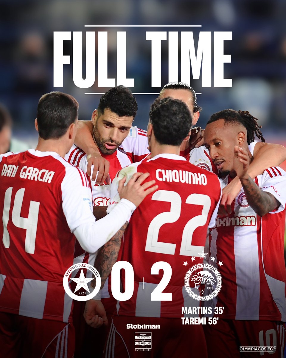 olympiacosfc's tweet image. +3 🔴⚪️🦁

#OlympiacosFC #ATROLY #slgr