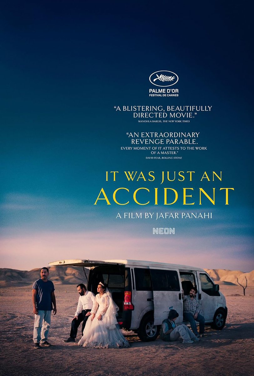 Ayer vi It Was Just An accident de Jafar Panahi y me fue inevitable pensar en lo parecida que es con No Nos Moverán de Pierre Saint Martín.

No sólo en su premisa, tambíen por la manera en la que ambas, a través de una persona o un grupo de personas, buscan justicia por sus