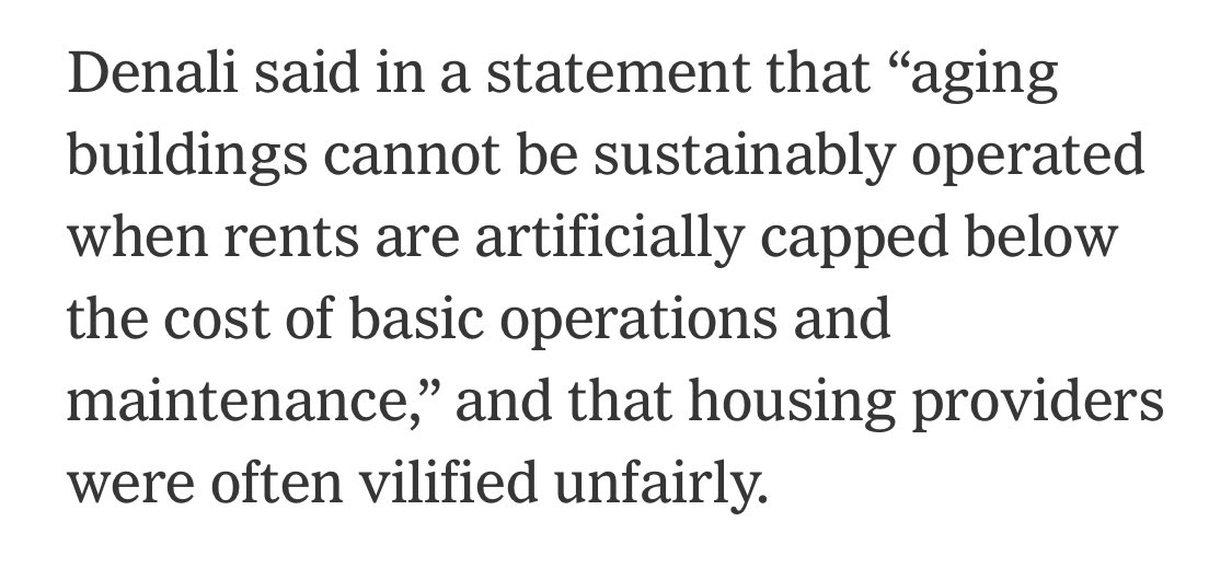 tracyrosenthal_'s tweet image. NYT journalism:

giant landlords lie &amp;amp; say they can’t afford to operate rent-stabilized buildings, that’s why Pinnacle failed

records prove Pinnacle made $27 million in PROFIT in 2024 after operations &amp;amp; maintenance

NYT ignores the facts &amp;amp; reprints lies about rent-stabilization