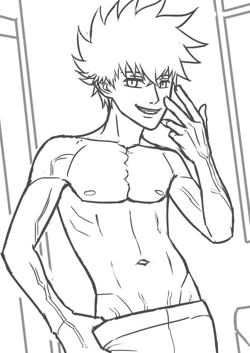 Galwius's tweet photo. NSFW thingy of Hima &amp; Me❤️💚 part 1 https://t.co/9fT6lirbt5