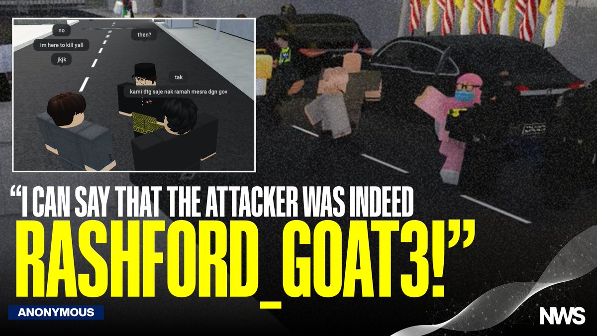 An individual who declined to be identified told National Wire Service that the MYSverse Member of Parliament for Pahang Utara, Rashford_goat3, was allegedly directly involved in the recent attack, citing remarks described as a “joke” made shortly before the incident occurred.
