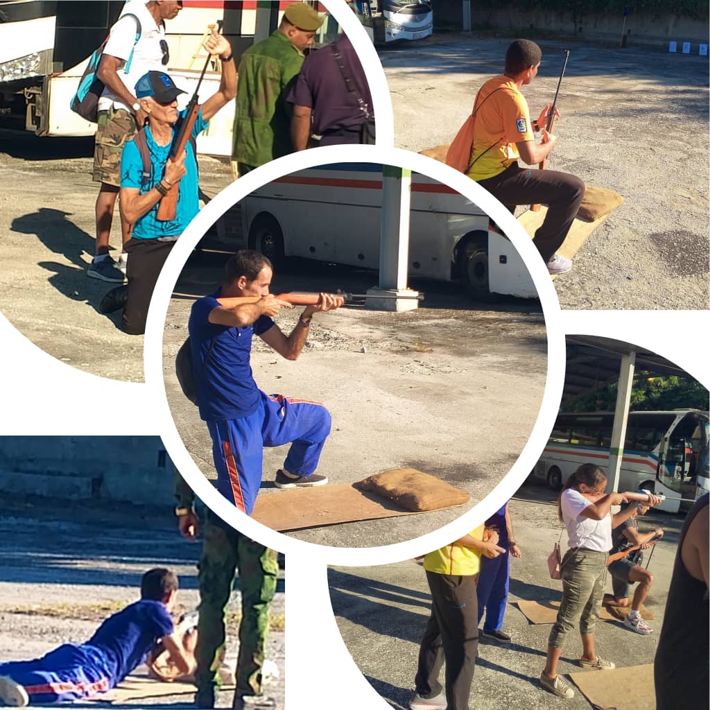 La EIDE Mártires de Barbados participó en el Día Nacional de la Defensa en el #Cotorro
#DePieYCombatiendo
#UnidosXCuba
#LaHabanaViveEnMí