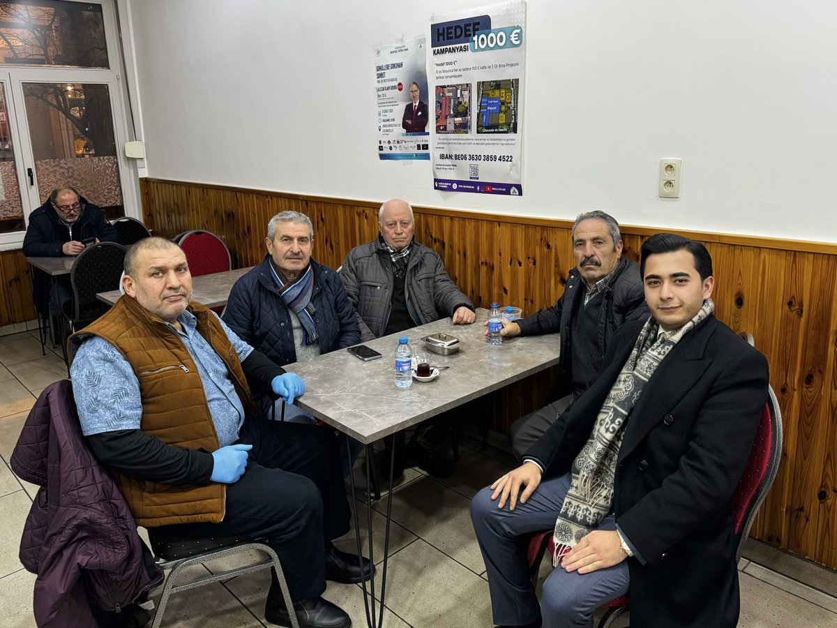 Brüksel Fatih Camii’nde büyüklerimizin gönül sohbetine misafir olduk…