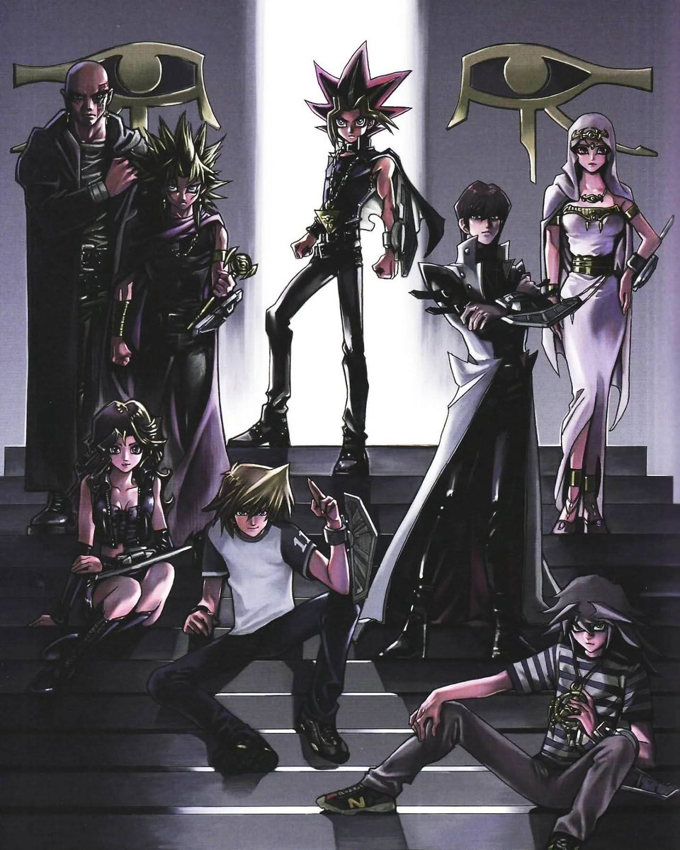 nostalgiaa's tweet image. Yu-Gi-Oh! by Kazuki Takahashi.