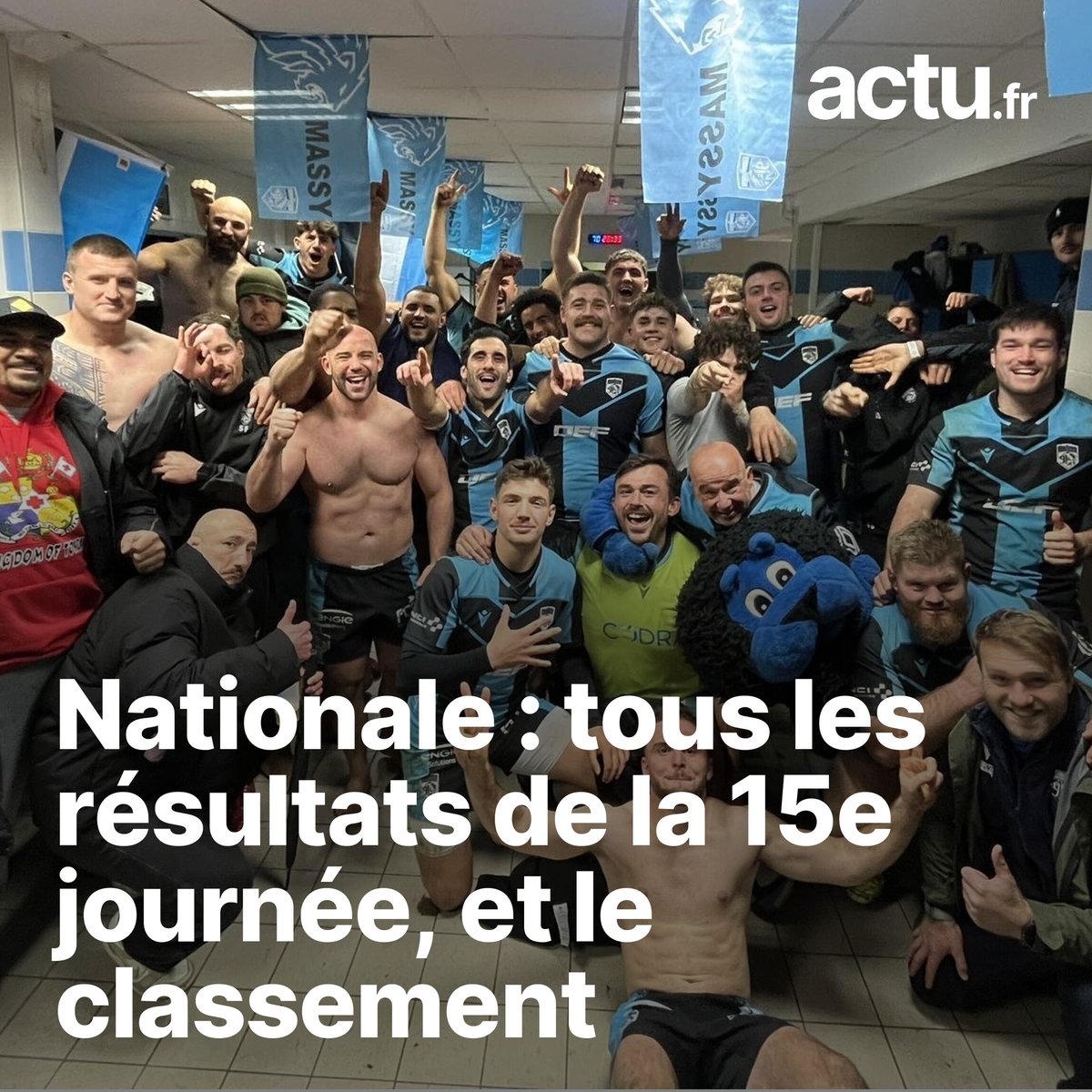 acturugby's tweet image. 🏉▶️ Deux victoires à l'extérieur, un match reporté... ▶️ actu.fr/sports/rugby/n…

#rugby #nationale #score #resultats