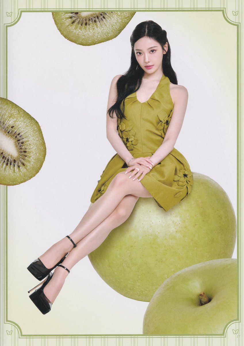 scan] MY-J #aespa special kit 2025 #NINGNING ver. 🍏🥝💚
