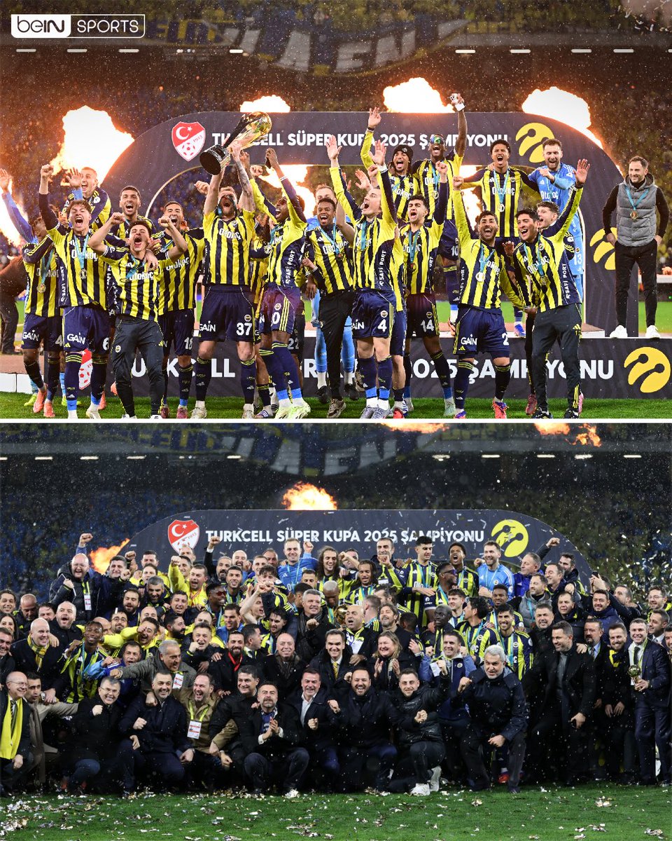 Şampiyon FENERBAHÇE 💙💛

#superkupa2026

<a href="/Fenerbahce/">Fenerbahçe SK</a>