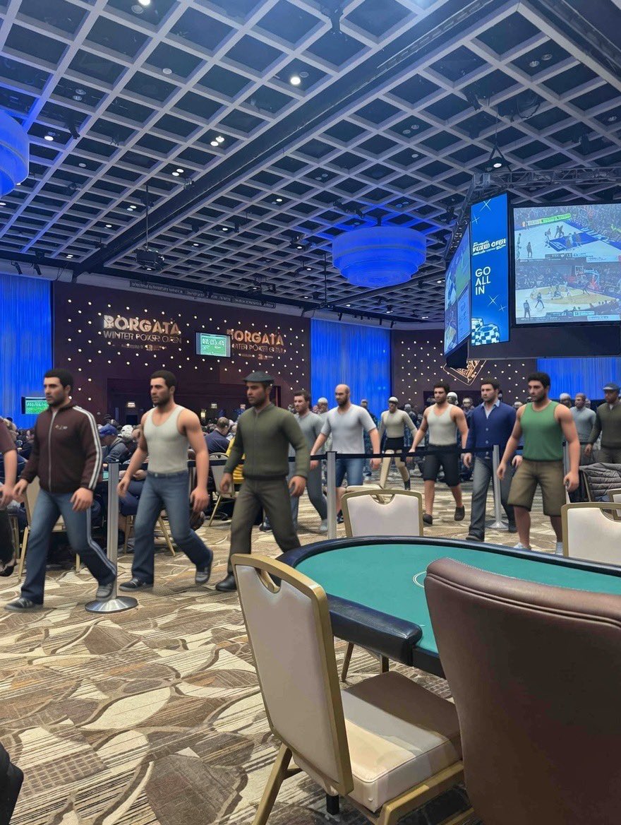 Breaks at Borgata be like: 

“Aye im wolkin eahh” #GtaNpcs