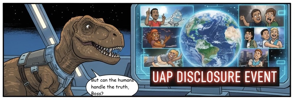 Majyckle's tweet image. A thread of Jesus in a UFO Cult Comics for your amusement. and i don't even get paid for this. 1 of 4 posts.