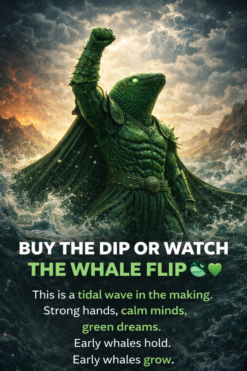 $greenwhale #greenwhale