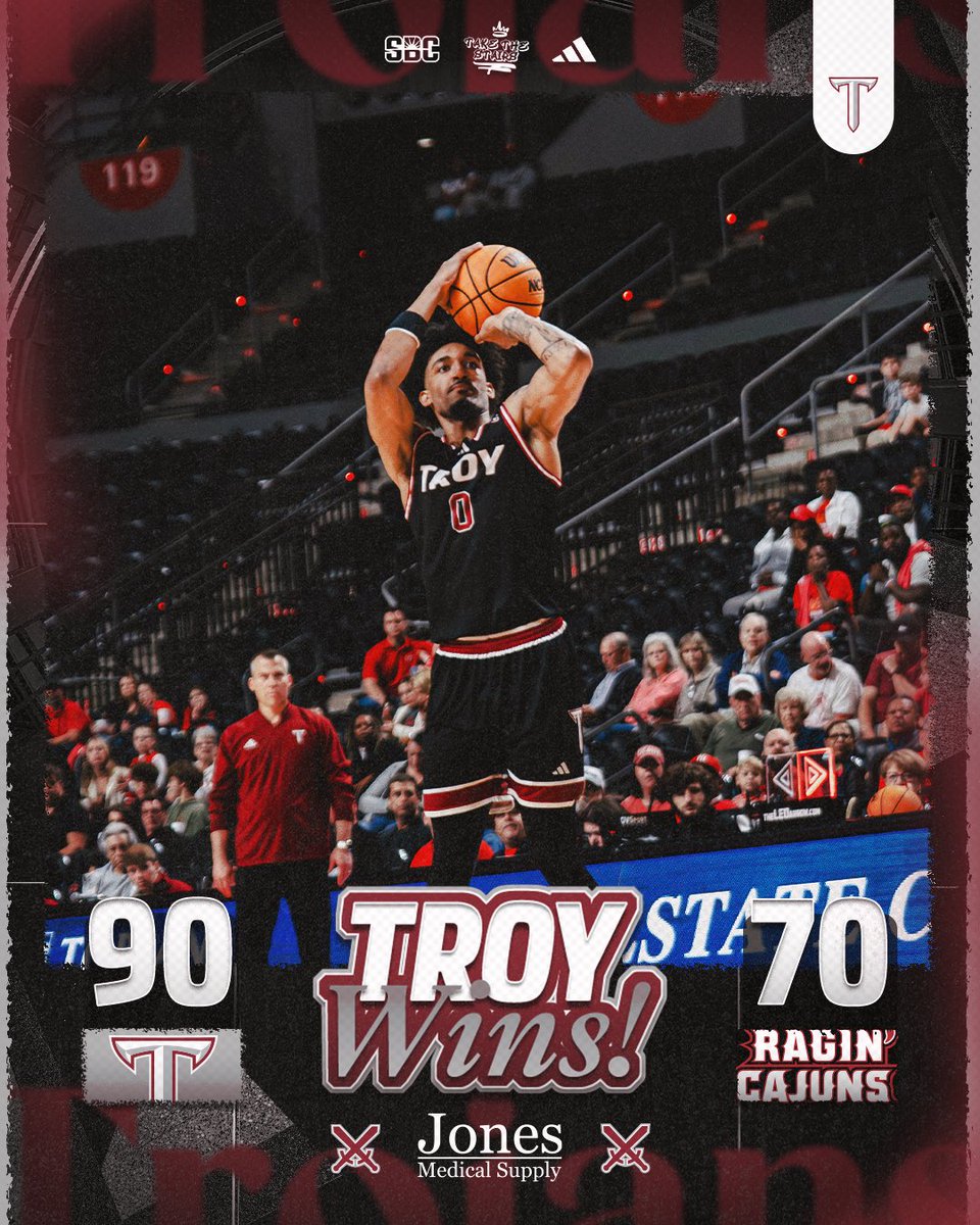 TroyTrojansMBB's tweet image. Turned up the heat 🔥

#TakeTheStairs | #OneTROY ⚔️🏀