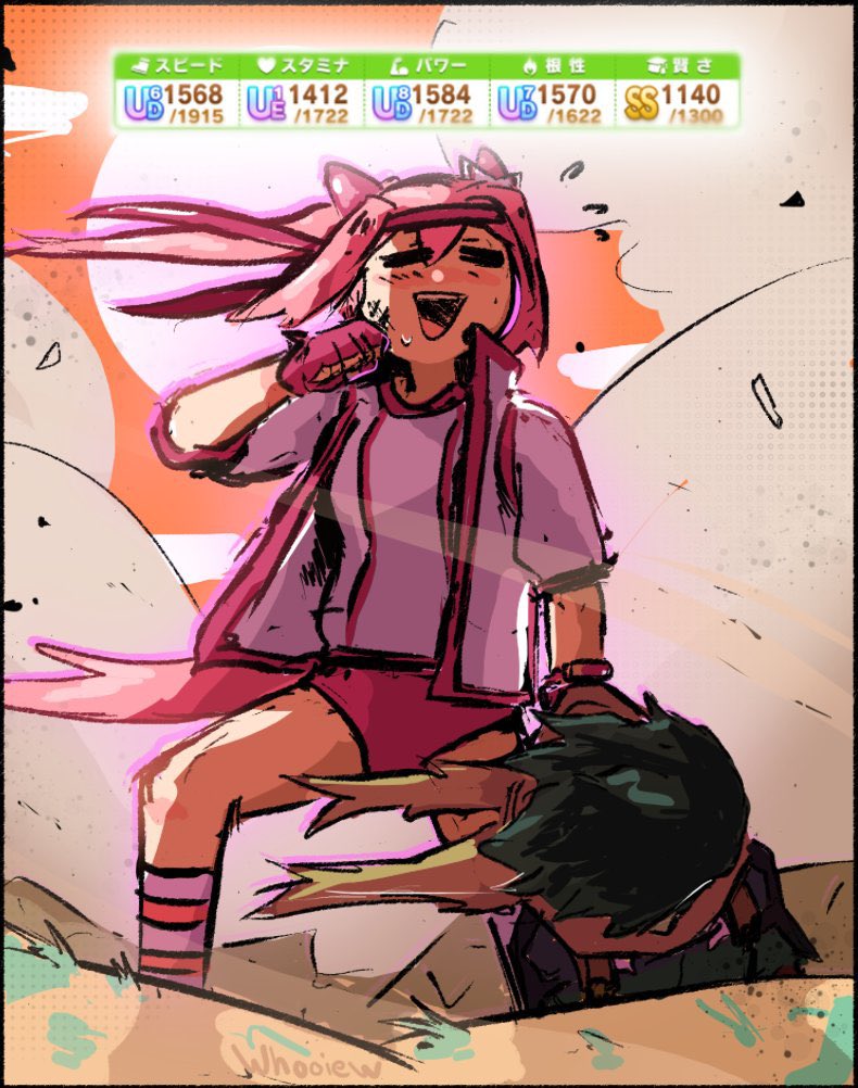 ab_ch2's tweet image. Haru Urara will personally delivery the punishment for this abomination.