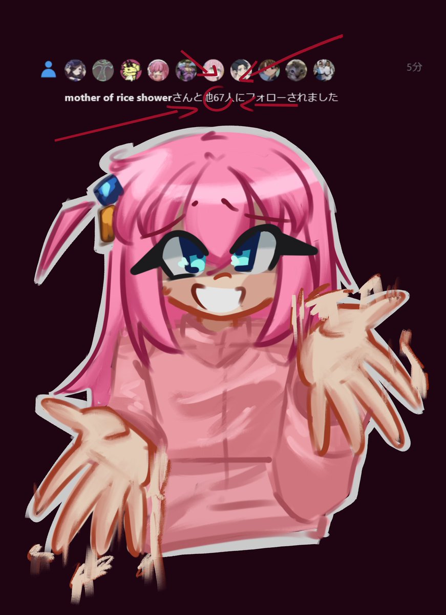 In order to fulfil my promise, I made this masterpiece #ぼっち・ざ