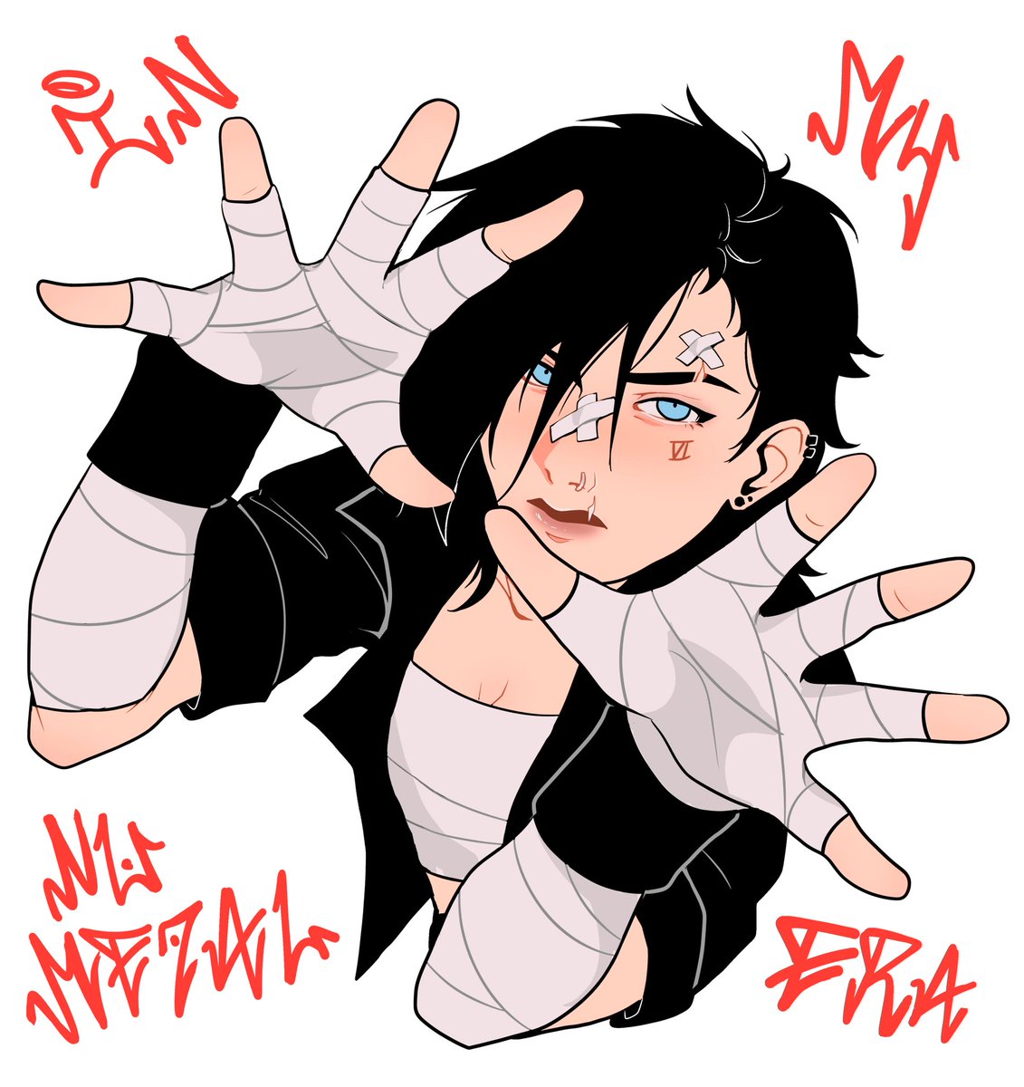 akeyame_'s tweet image. If I'm in my nu-metal era, Vi too

#vi #arcane #numetal