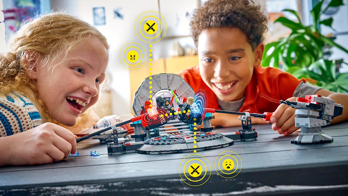 sondesix's tweet photo. 1. Lego Smart Play System

Lego made some noise by making its first appearance at CES this year.

It announced a new system that lets you play with Lego more interactively by using technology, with several tools that work together.

• Smart Brick reacts to your every move (twists, taps, and more), and it senses the other components like Smart Tags and Smart Minifigures. It has responsive lights, colour-recognition scanner, accelerometer, and a sound synthesiser
• Smart Tags interact with Smart Brick by telling it how to behave or sound like (like a car, helicopter, or even a toilet)
• Smart Minifigures let the Smart Bricks play unique sounds, moods, and reactions for every minifigure they see

There will be several All-in-One sets from Lego Star Wars that are ready to pre-order starting today.

It will be launched on March 1 in select markets.
