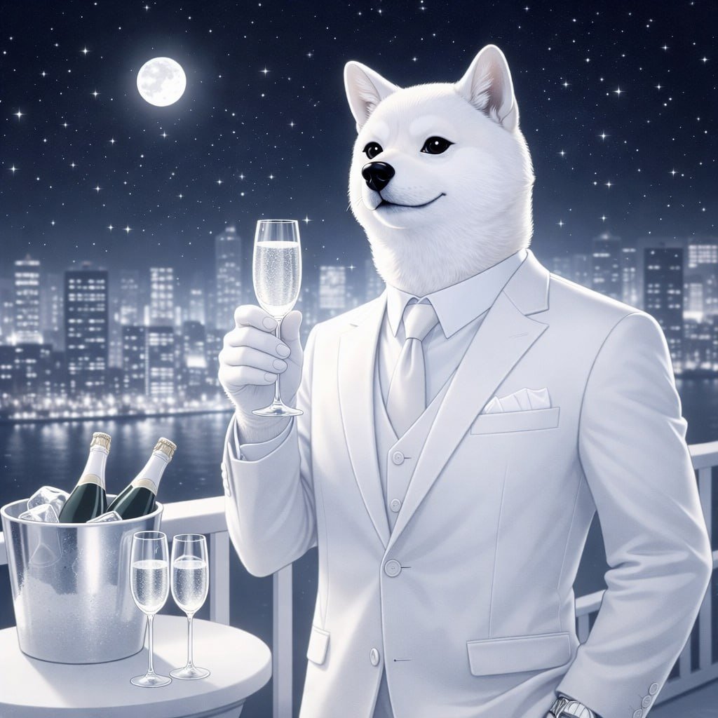 In less than 24 hours,

$WhiteShiba reached +6K holders, +600 new followers on X, and +900 members in our Telegram group.

The real show for White Shiba has not even started yet. Woof!

Thank you for the support, White Shiba army.

#SHIB #SHIBARMY #WHITEWHALE #WHITESHIBA