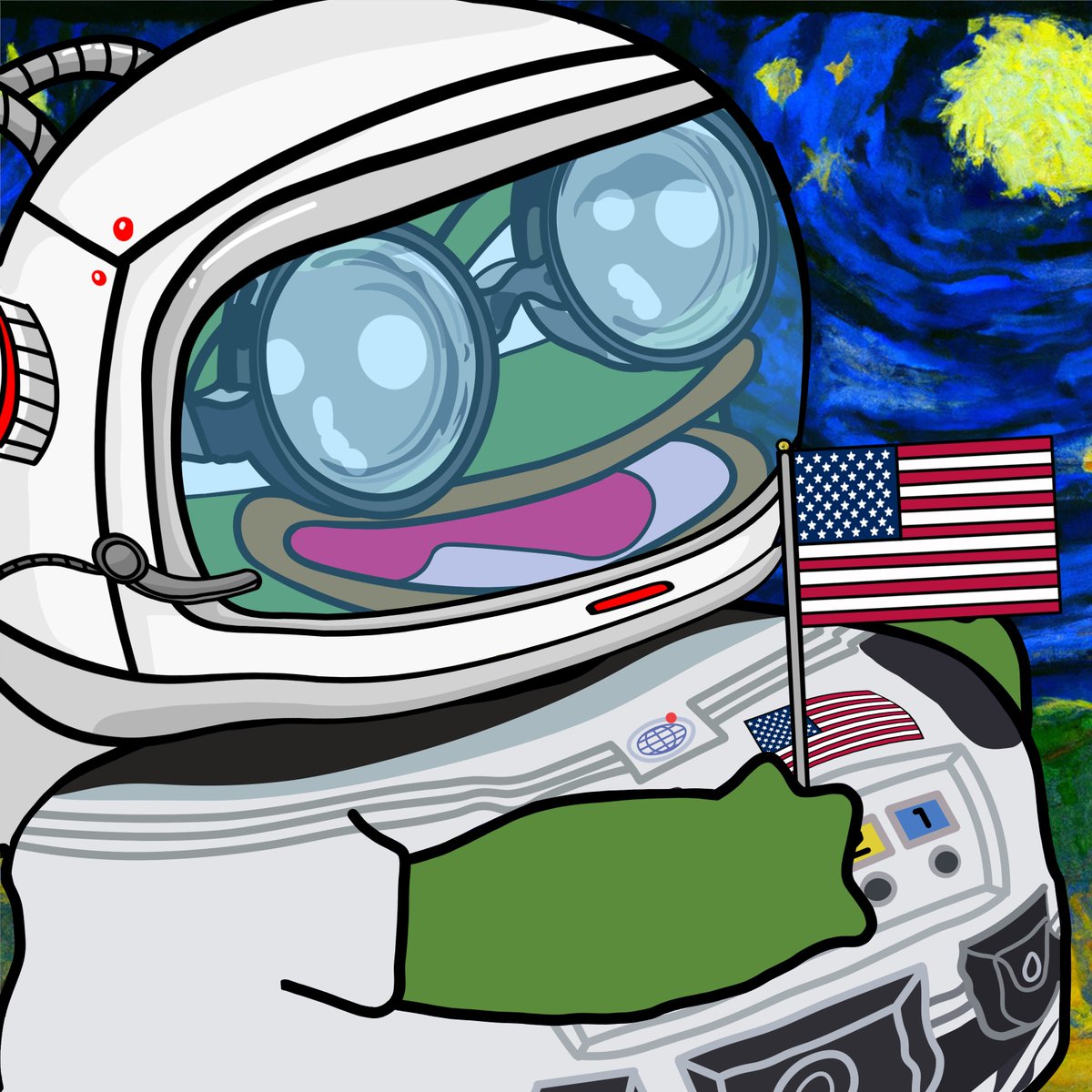 peepofat_eth's tweet photo. Day 871 trying to get @elonmusk retweet this spaceX frog https://t.co/6rdPaZ8VNc